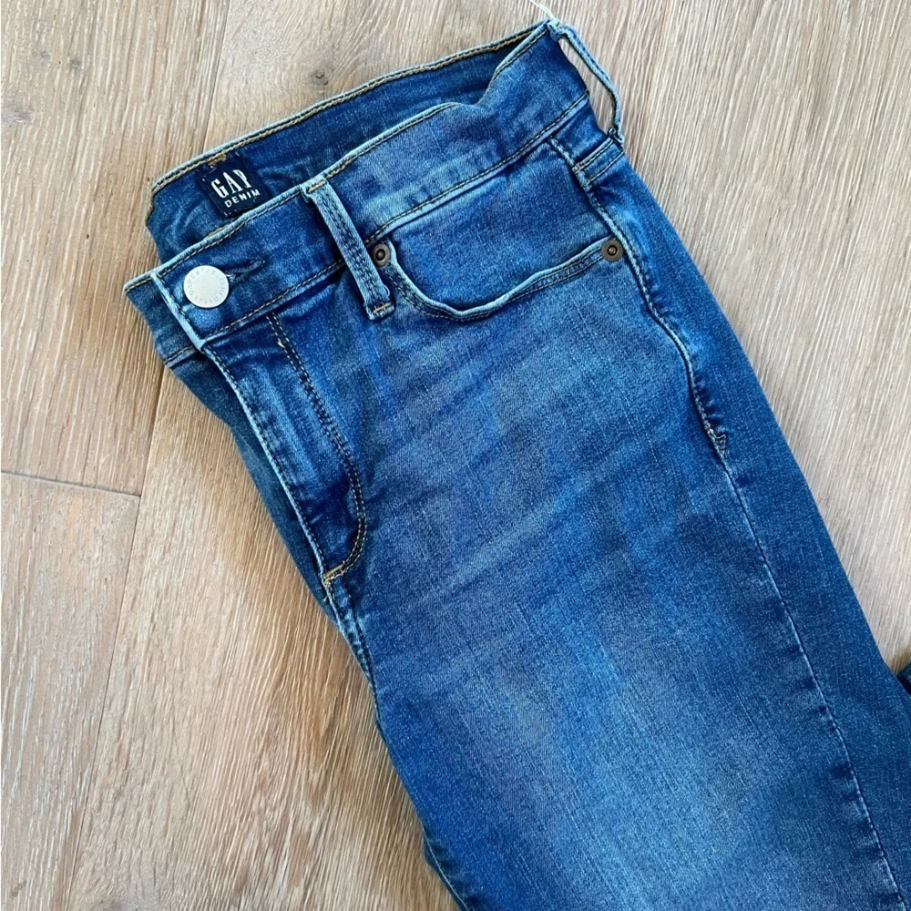Gap Women True Skinny Denim Jeans Size 28 Regular Mid Rise - Picture 2 of 12